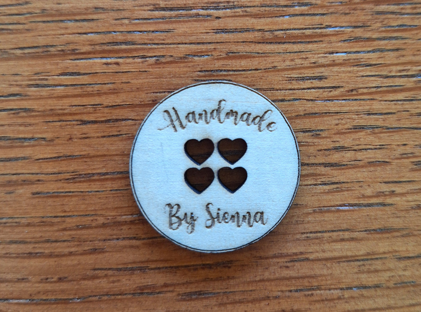 Personalized Knitting Buttons
